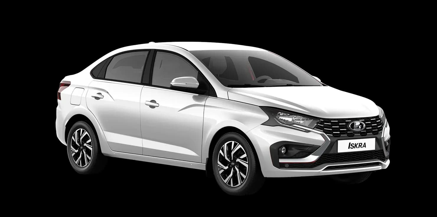 LADA Iskra — выбор цвета кузова — Белый «Ледниковый»