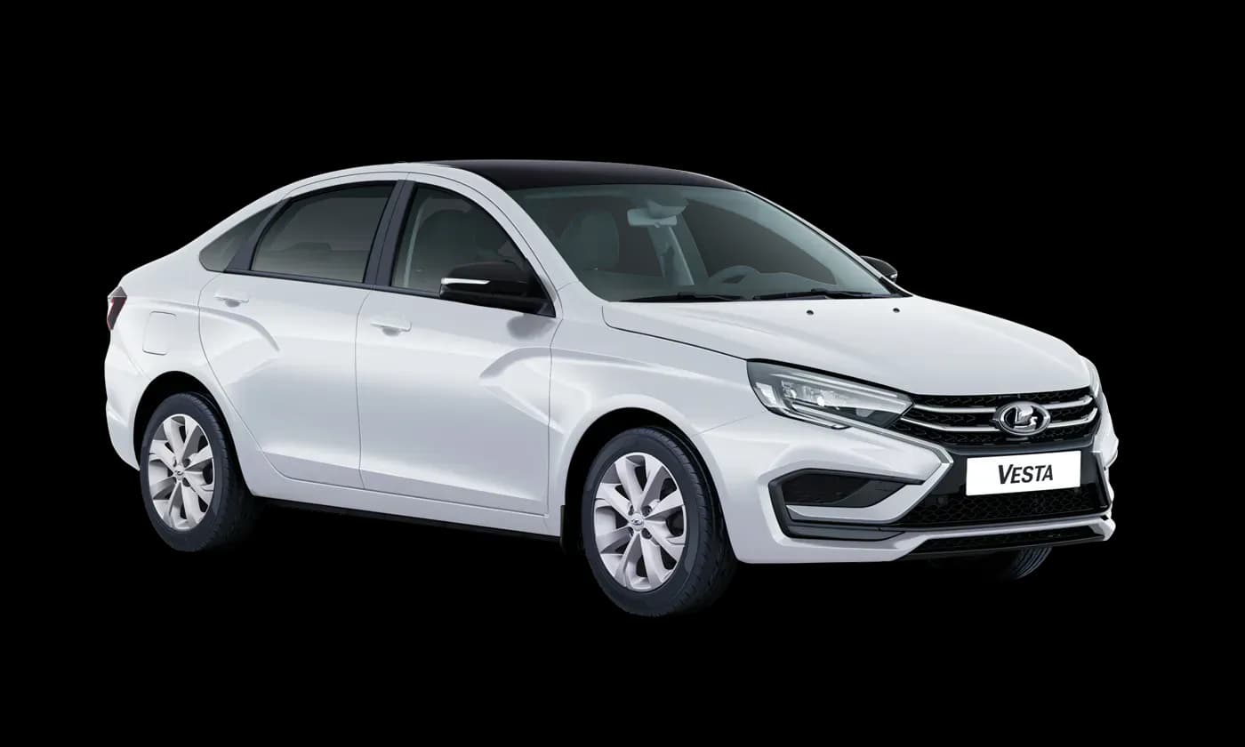 LADA Vesta — выбор цвета кузова — Белый «Ледниковый»
